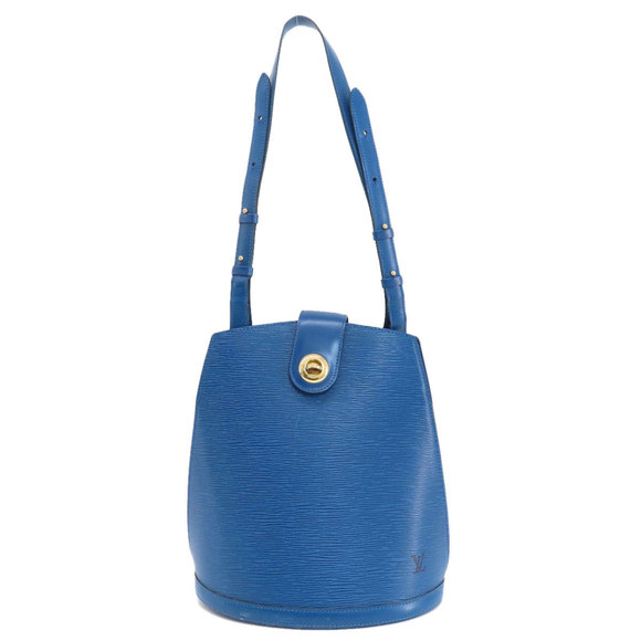 Louis Vuitton M52255 Cluny Toledo Blue Tote Bag Epi Leather Women's - Picture 1 of 10